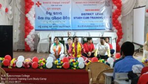 Read more about the article Youth Red Cross  Study cum Training Camp  Glimpses of  Day 2, 22.11.2023