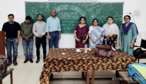 Read more about the article Department of Chemistry, B.J.B. Autonomous College has invited Prof. Padmanav Pradhan of City University, NewYork  as Guest speaker to deliver his talk in the seminar cum interactive session, organised on 07/10/2023.