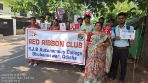 Read more about the article Awareness Rally on HIV/AIDS by Red Ribbon Club
