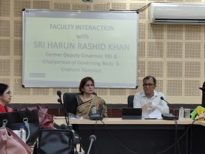 Faculty Interaction with Sri Harun Rashid Khan